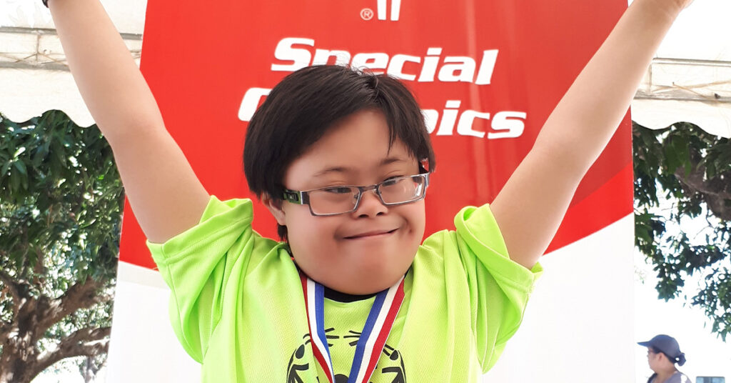 The appropriate management of Down syndrome is relatively the same to a person with an intellectual disability.